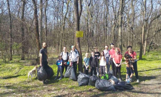 Több száz szabadkai mintegy öt tonna szemetet szedett össze a város környéki erdőkben