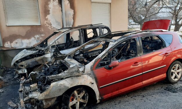 Felgyújtottak és a Dunába löktek egy autót Péterváradon