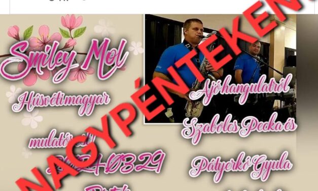 Botrány Moholon – Magyar mulatós estet szerveznének nagypénteken?