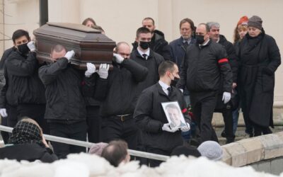 Eltemették Alekszej Navalnijt