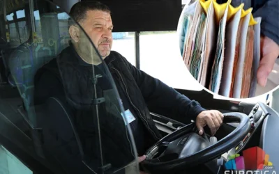 Pénzzel teli pénztárcát adott vissza tulajdonosának a szabadkai buszvezető