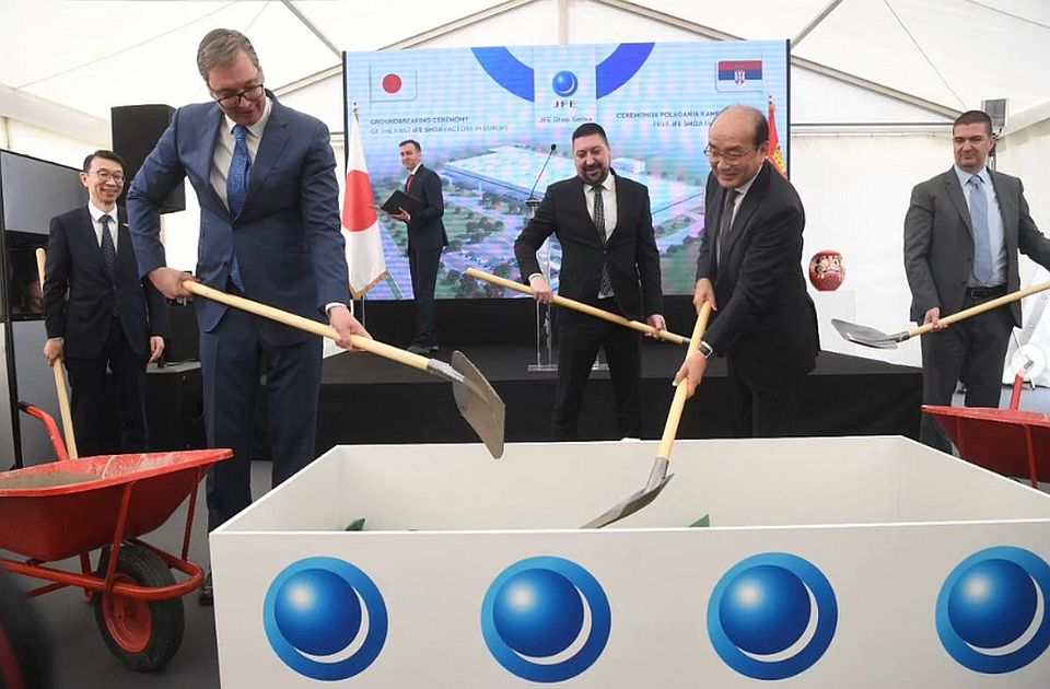 Hárommillió euróval segítette a szerb állam az Inđijában épülő japán gyárat