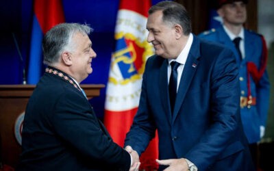 Marta Kos Boszniában, Dodik és Cvijanović Orbánnal Budapesten