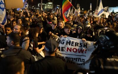 Az előrehozott választásokért tüntettek Izraelben