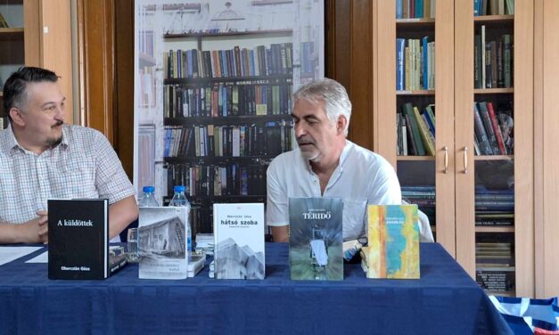 Oberczián Géza Téridő kisregény-trilógiáját mutatta be Szenttamáson