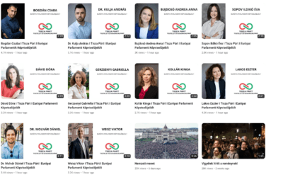 Ők Magyar Péter pártjának EP-jelöltjei