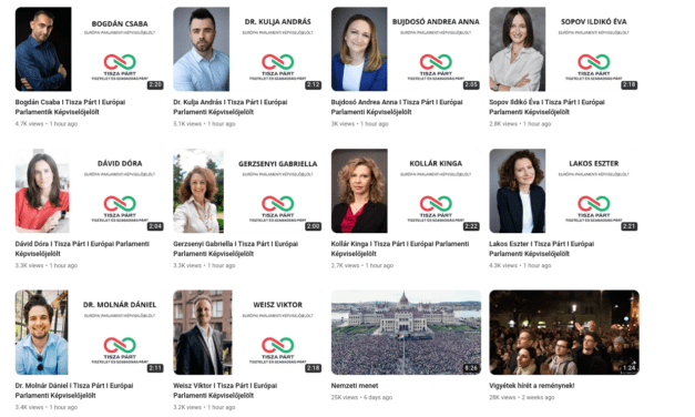 Ők Magyar Péter pártjának EP-jelöltjei