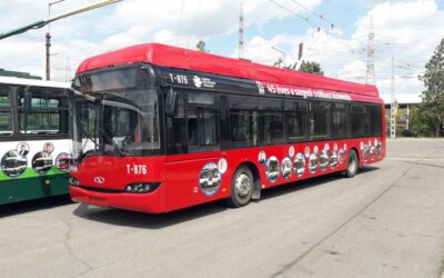 Szegeden megünnepelték az első vidéki trolibusz 45. évfordulóját