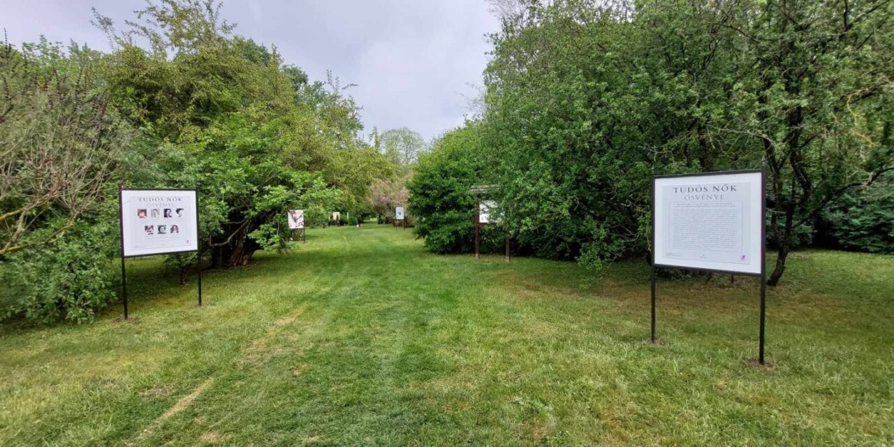 A tudós nőknek állítanak emléket a szegedi füvészkertben