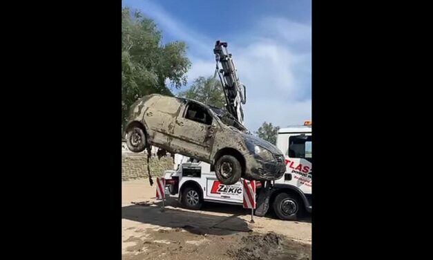 Fél évig volt a Dunában az Újvidéknél kihúzott autó (Videó)