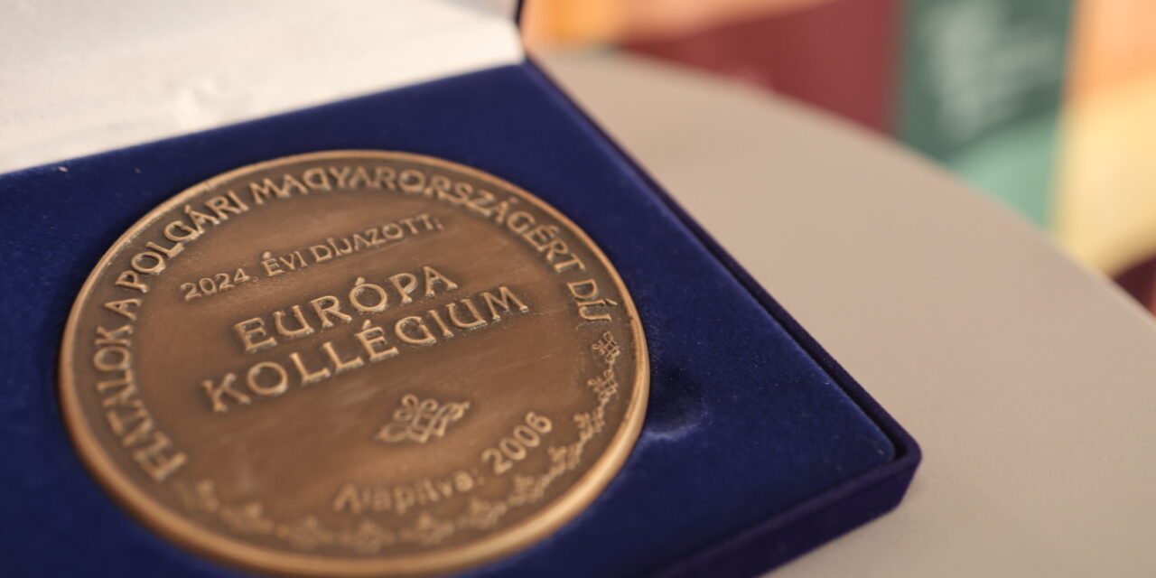 Az újvidéki Európa Kollégium közössége kapta a Fiatalok a Polgári Magyarországért díjat