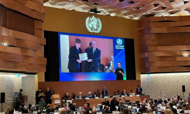 Karikó Katalin átvette a Globális Egészségügyért-díjat