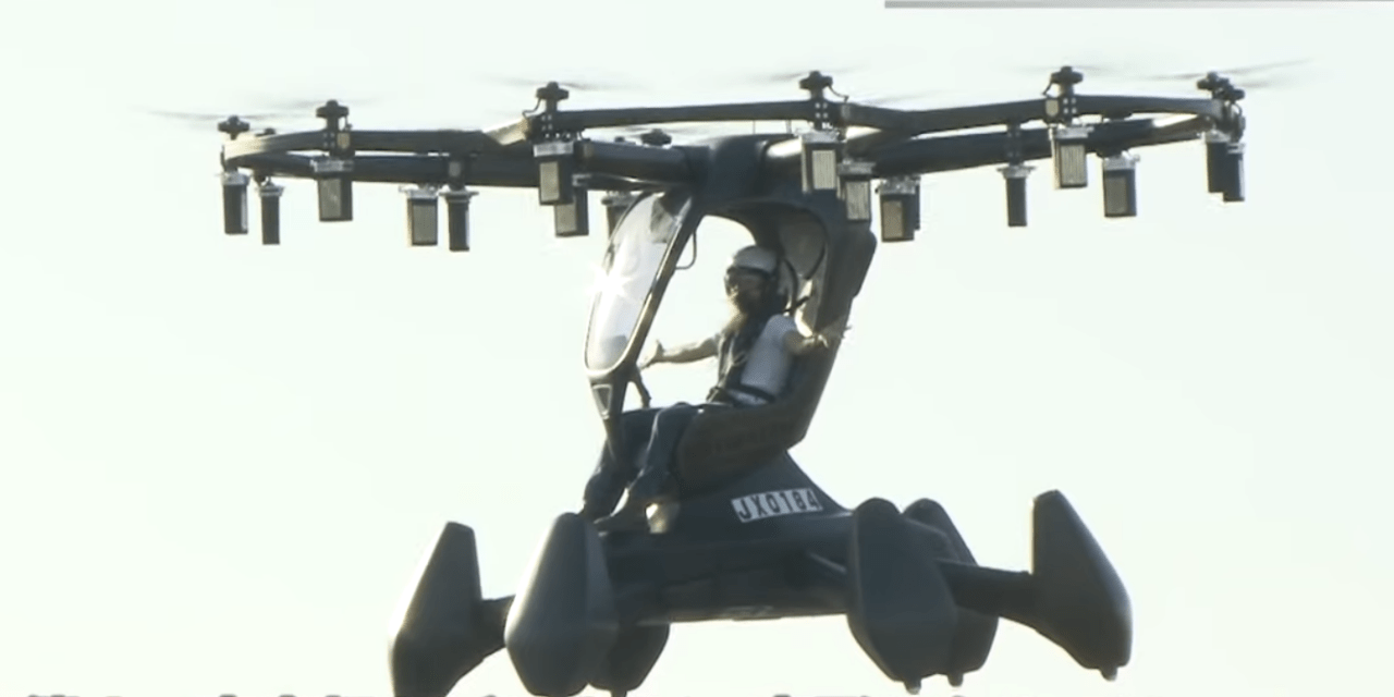 Bemutatták a Hexa nevű repülő taxit (Videóval)