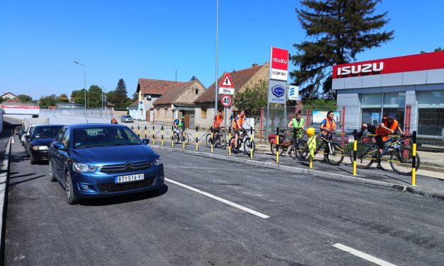 Megnyílt a Zentai úti aluljáró Topolyán