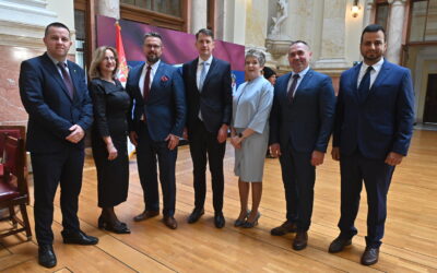 A kormányalakításról tárgyalnak a VMSZ politikusai Belgrádban