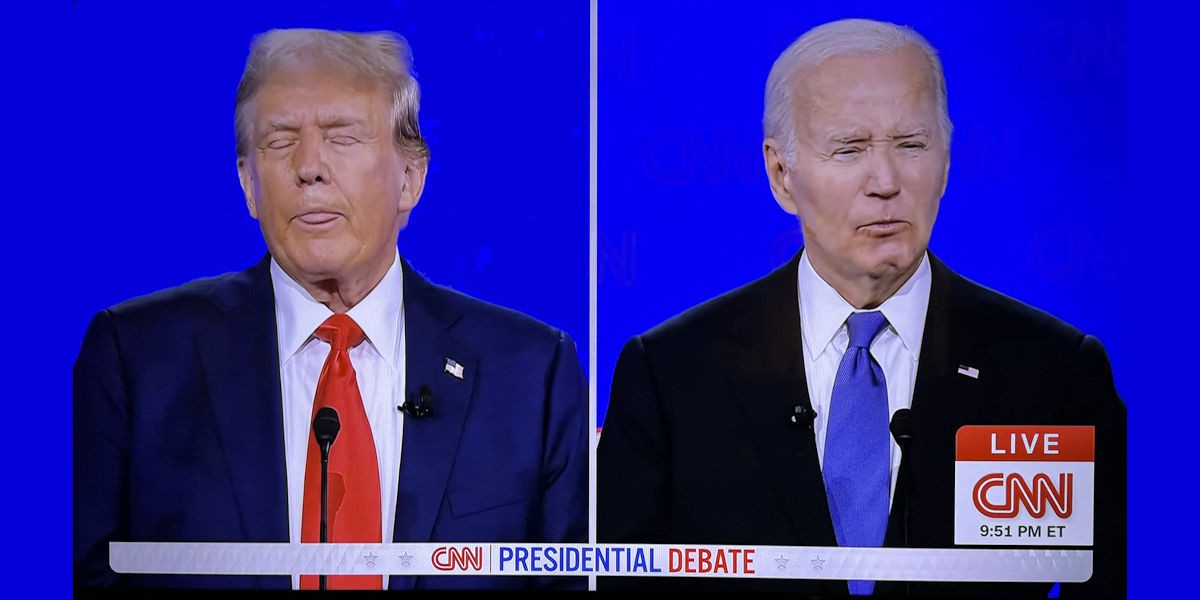 <span class="entry-title-primary">A hazug meg az agg: Maró sötétség és tompa fény</span> <span class="entry-subtitle">Trump kontra Biden: Az amerikai elnökjelöltek első tévévitája</span>