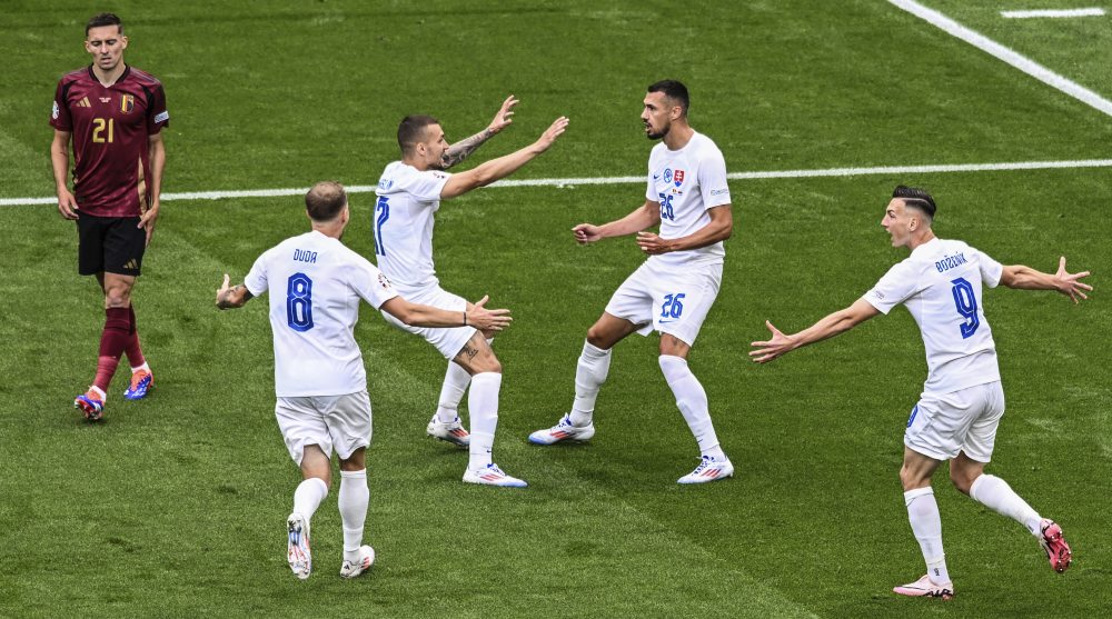 Bombameglepetés – Szlovákia legyőzte Belgiumot!