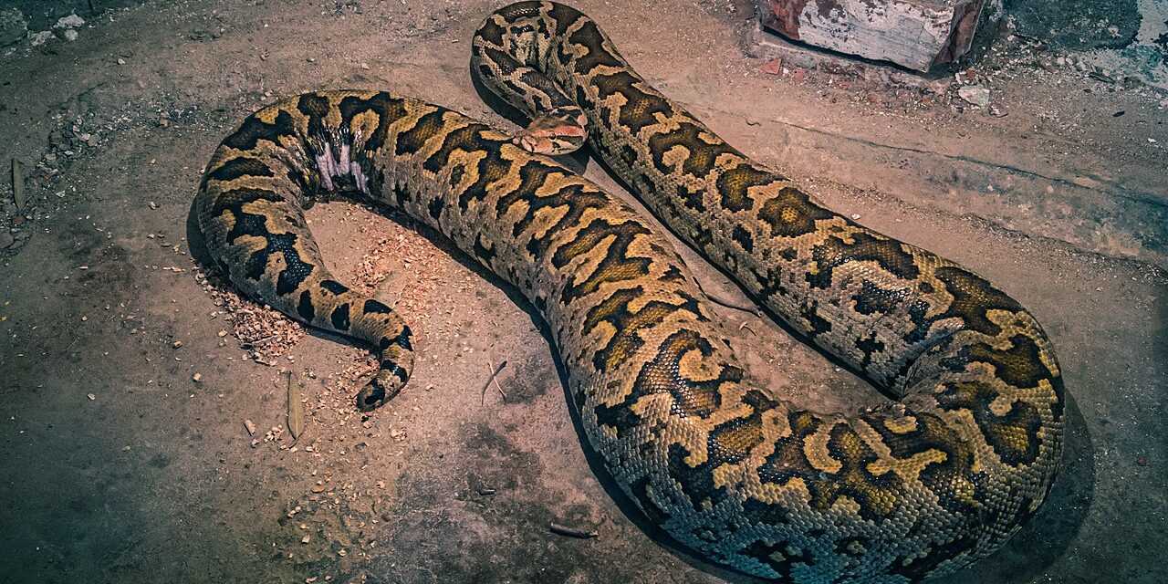 Saját konyhájában, két órán át fojtogatta egy piton, túlélte