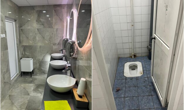 „Aranyozott”mosdó a községházán, guggolós vécé az iskolában?