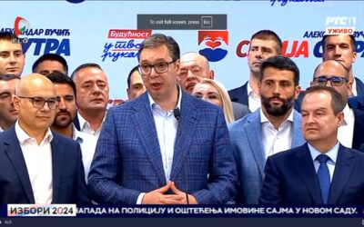 Vučić: Szabadkán a szavazatok felét mi kaptuk, a VMSZ 27 százalékot