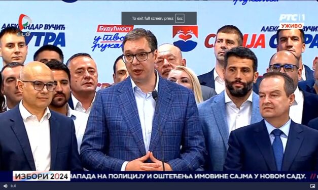 Vučić: Szabadkán a szavazatok felét mi kaptuk, a VMSZ 27 százalékot