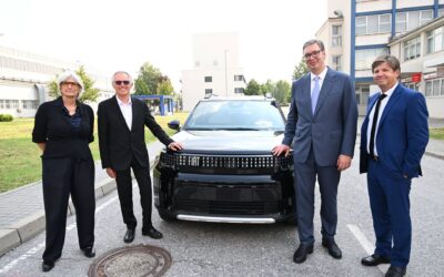 Kragujevacon bemutatták az új elektromos Pandát (Fotók)