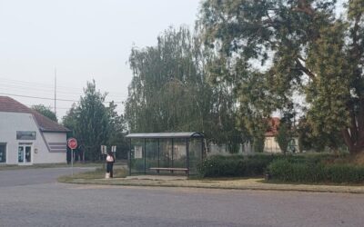 Az állomás/megálló és a busz helyett: a nagy semmi