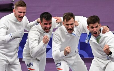 Óriási dráma után olimpiai bajnok a magyar párbajtőr csapat