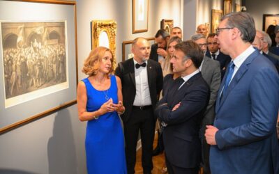 Macron Újvidéken: A Mesterséges Intelligencia tekintetében Szerbia jelentős szereplő a világban