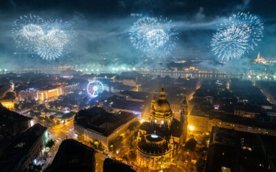 Ilyen volt az ünnepi tűzijáték Budapesten (Galéria)
