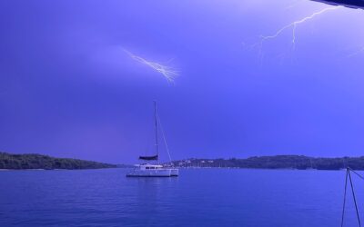 Hatalmas vihar volt a horvát tengerparton