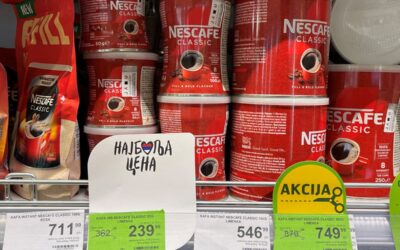 Momirović: Hatszorosára nőtt a Legjobb áras termékek eladása a boltokban