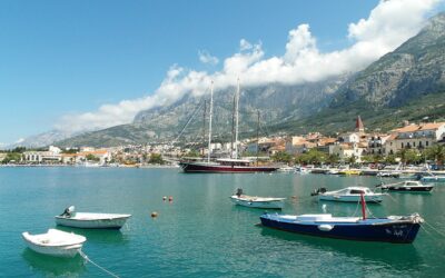 Ítéletidő söpört végig, elöntötte a víz Makarska utcáit (Fotók)