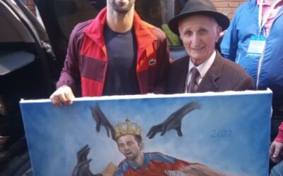 Különleges ajándékot kapott Novak Đoković