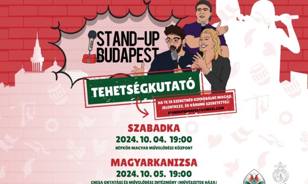 A Stand-up Budapest estjei Vajdaságban