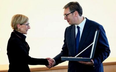 Vučić kitüntette Magyarország ENSZ-nagykövetét, amiért a Srebrenica-határozat ellen szavazott