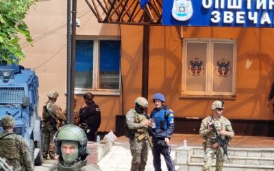 A koszovói rendőrség beköltözött az eddig szerbek által használt közintézményekbe