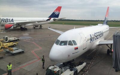 Megérkezett Belgrádba az Air Serbia első evakuációs járata Dubajból Mintegy 250 szerb állampolgár tért haza