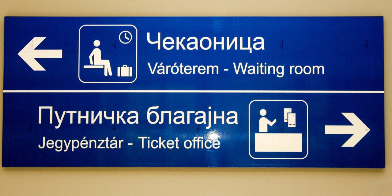 Magyarul is lesznek feliratok az Újvidék-Szabadka vasútvonal állomásain