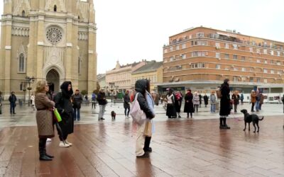 Tizennégy percre megállt az élet, nemcsak Újvidéken (Fotók+Videó)