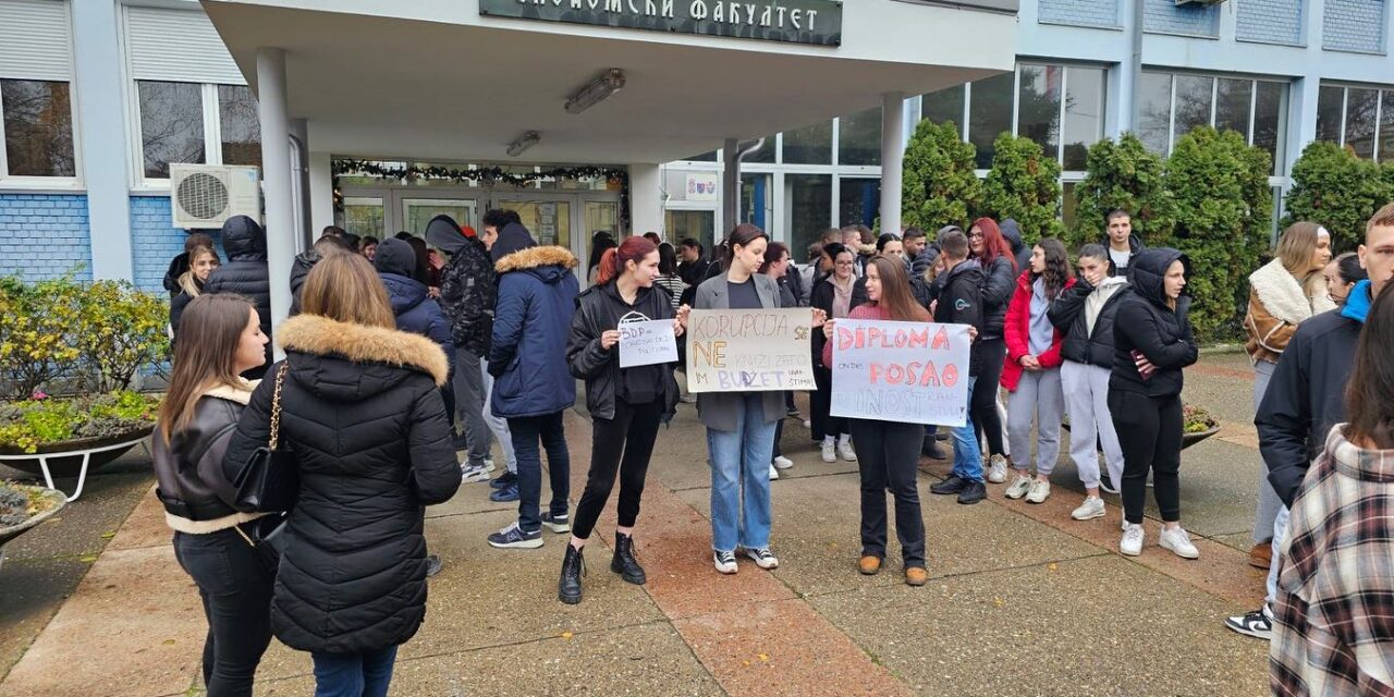 A Belgrádi Egyetem Rektori Kollégiuma is kiállt a hallgatók mellett