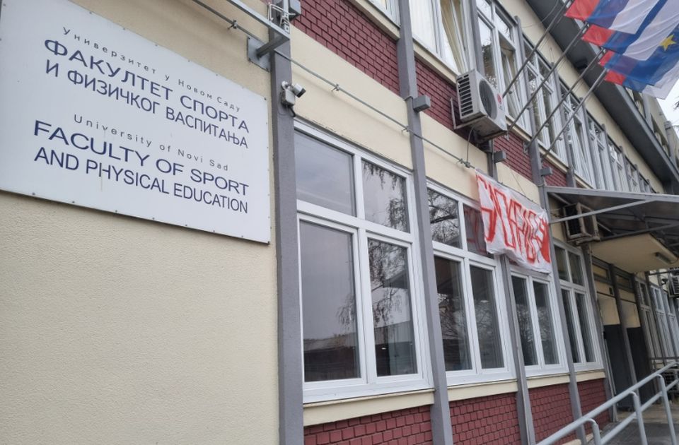 A Testnevelési Kar is csatlakozott a blokádhoz