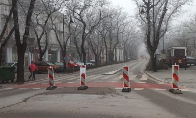 Lezártak egy utcát Szabadka központjában