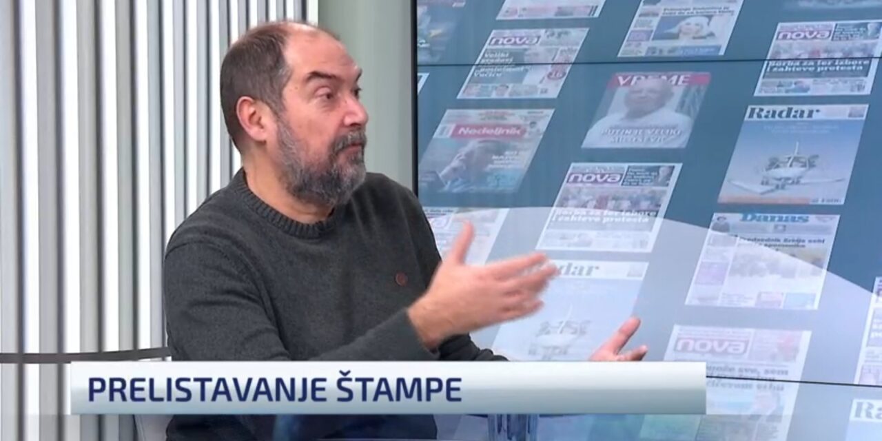 Petrović: Zobenica „mesterséges intelligenciája” utcára vitte a természetes fiatal intelligenciát