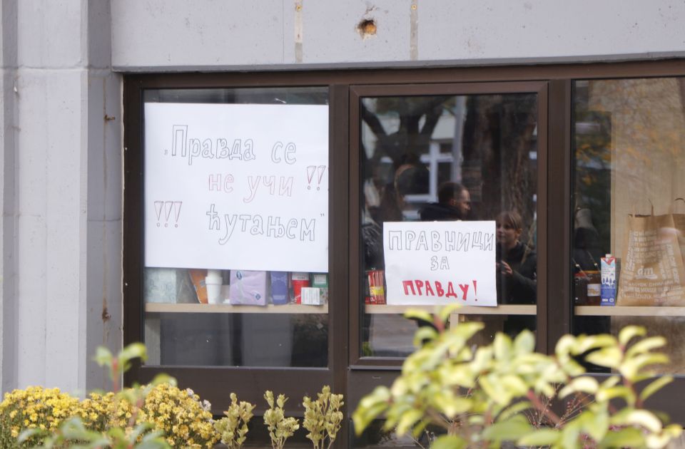 Mostantól teljes blokád alatt az újvidéki Jogtudományi Kar