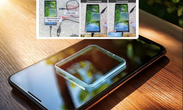 Teljesen átlátszó napelem kerülhet a telefonok képernyőibe