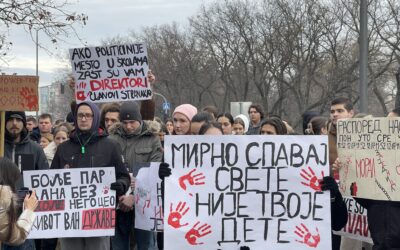 Az iskolaigazgatót is szólítgatták Szabadkán, de csak a diákok jöttek ki