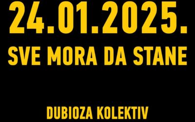 A Dubioza Kolektiv elhalasztotta a dalpremierjét a szerbiai helyzet miatt Pénteken mindennek meg kell állnia, üzenik