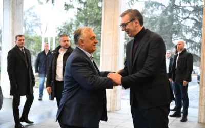 Belgrádban tárgyal Orbán Viktor