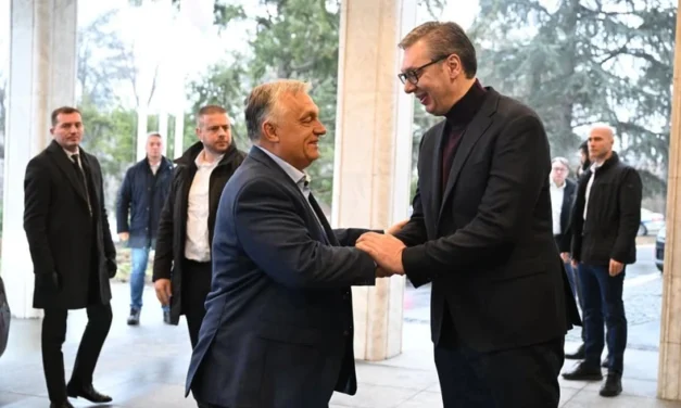 Belgrádban tárgyal Orbán Viktor